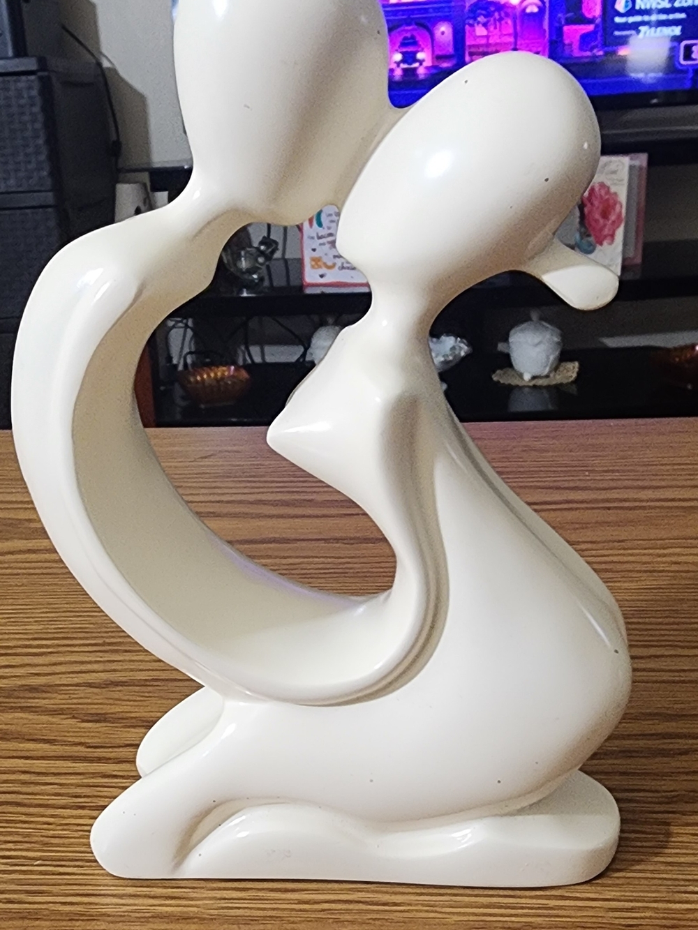 Studio Nova Cream Abstract Embrace Sculpture